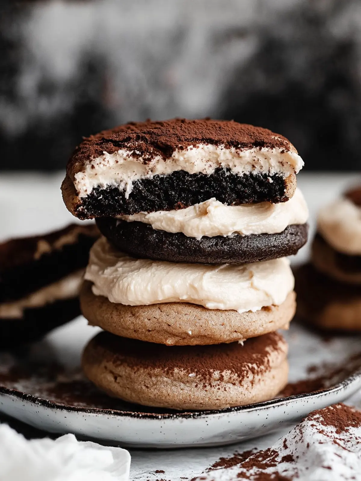 Tiramisu Cookies with Whipped Mascarpone Frosting Magic 5 Tiramisu Cookies with Whipped Mascarpone Frosting