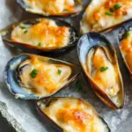 Cheese-Mayo Baked Mussels (Mussels Dynamite)
