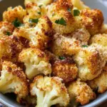 Crispy Parmesan Roasted Cauliflower