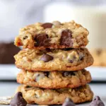 Peanut Butter Oatmeal Chocolate Chip Cookies