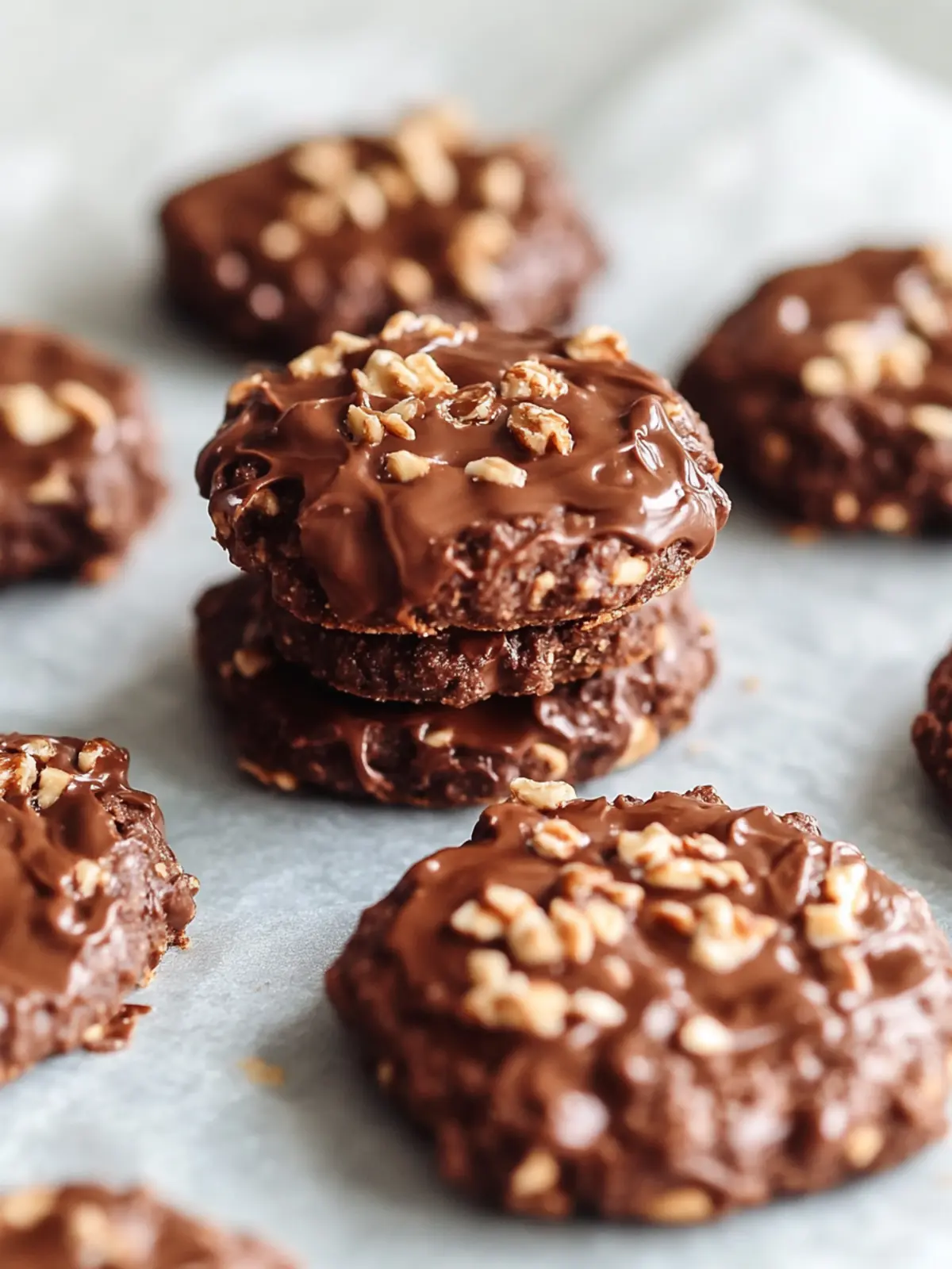 Quick and Delicious Nutella No-Bake Cookies |