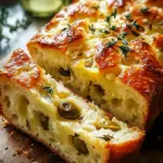 Cheese & Olive Quick Bread