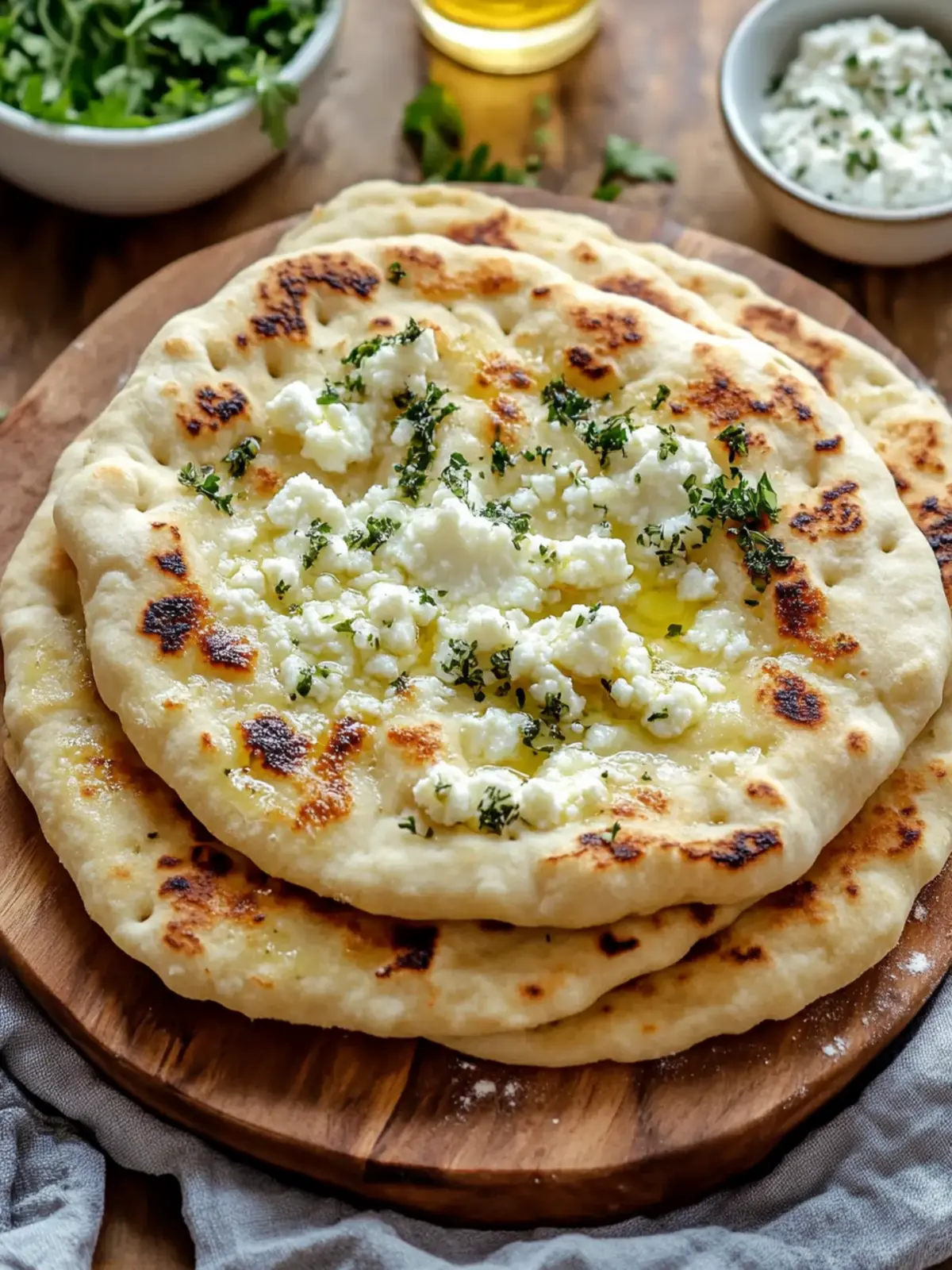 Cottage Cheese Flatbread