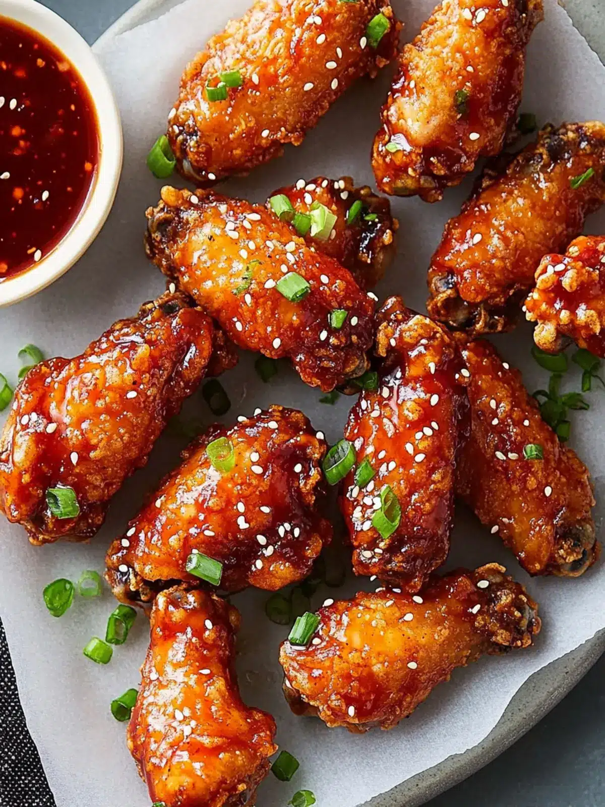Crispy Korean Fried Chicken Wings