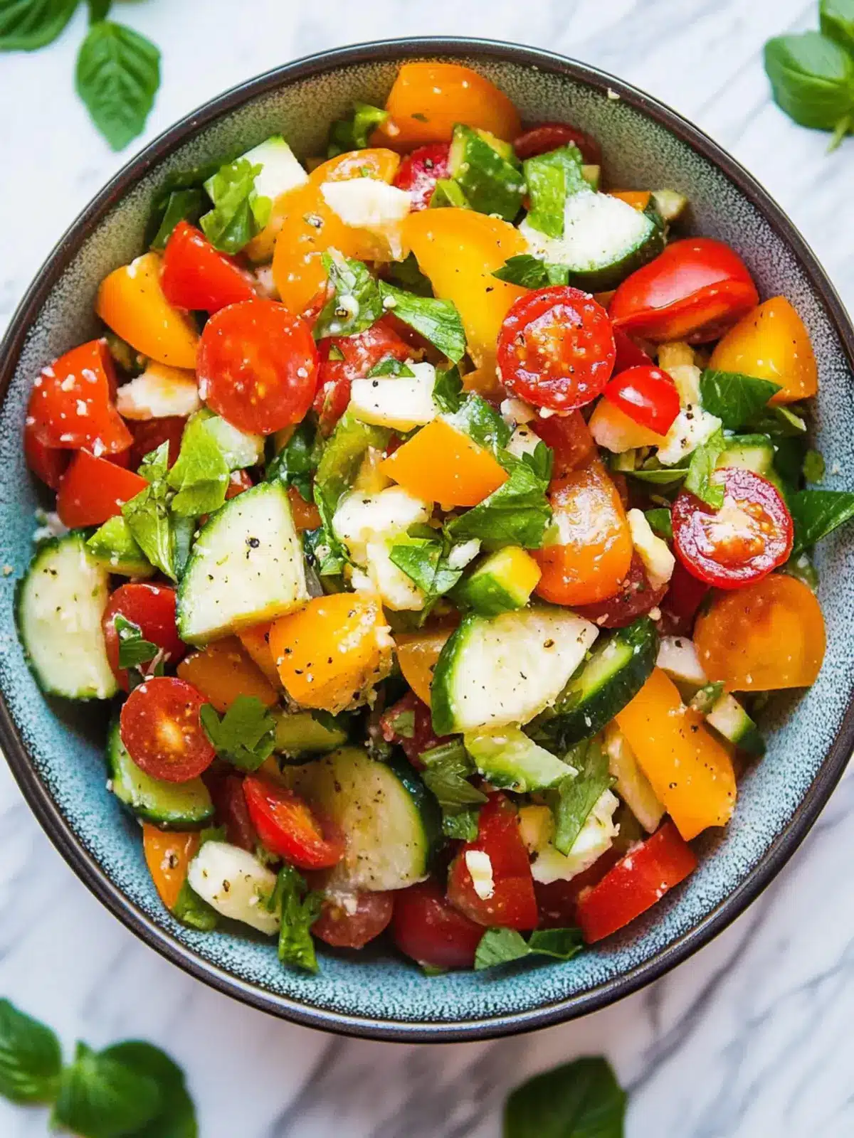 Easy Marinated Vegetable Salad