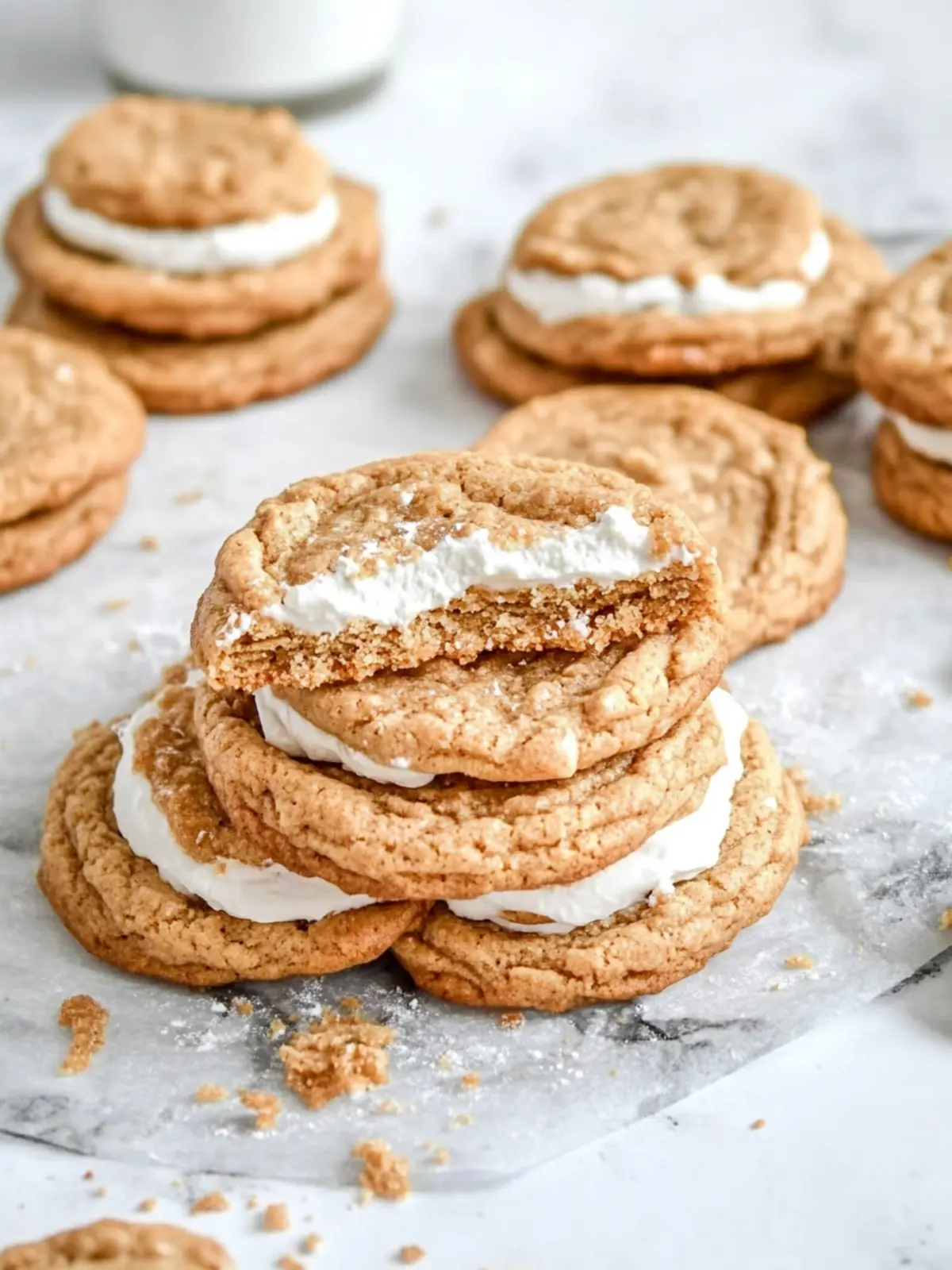 Fluffernutter Cookies