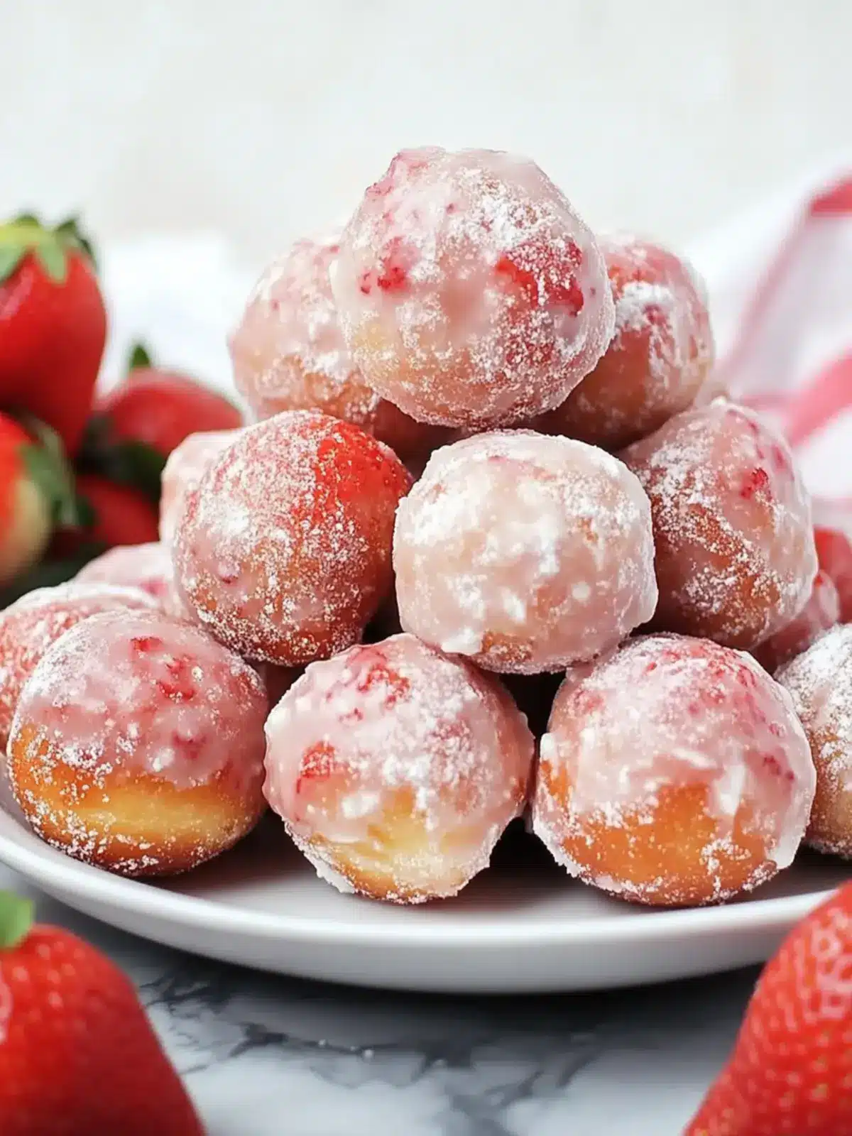 Delicious Strawberry Donut Hole Recipe You’ll Love to Bake 2 Strawberry Donut Hole Recipe
