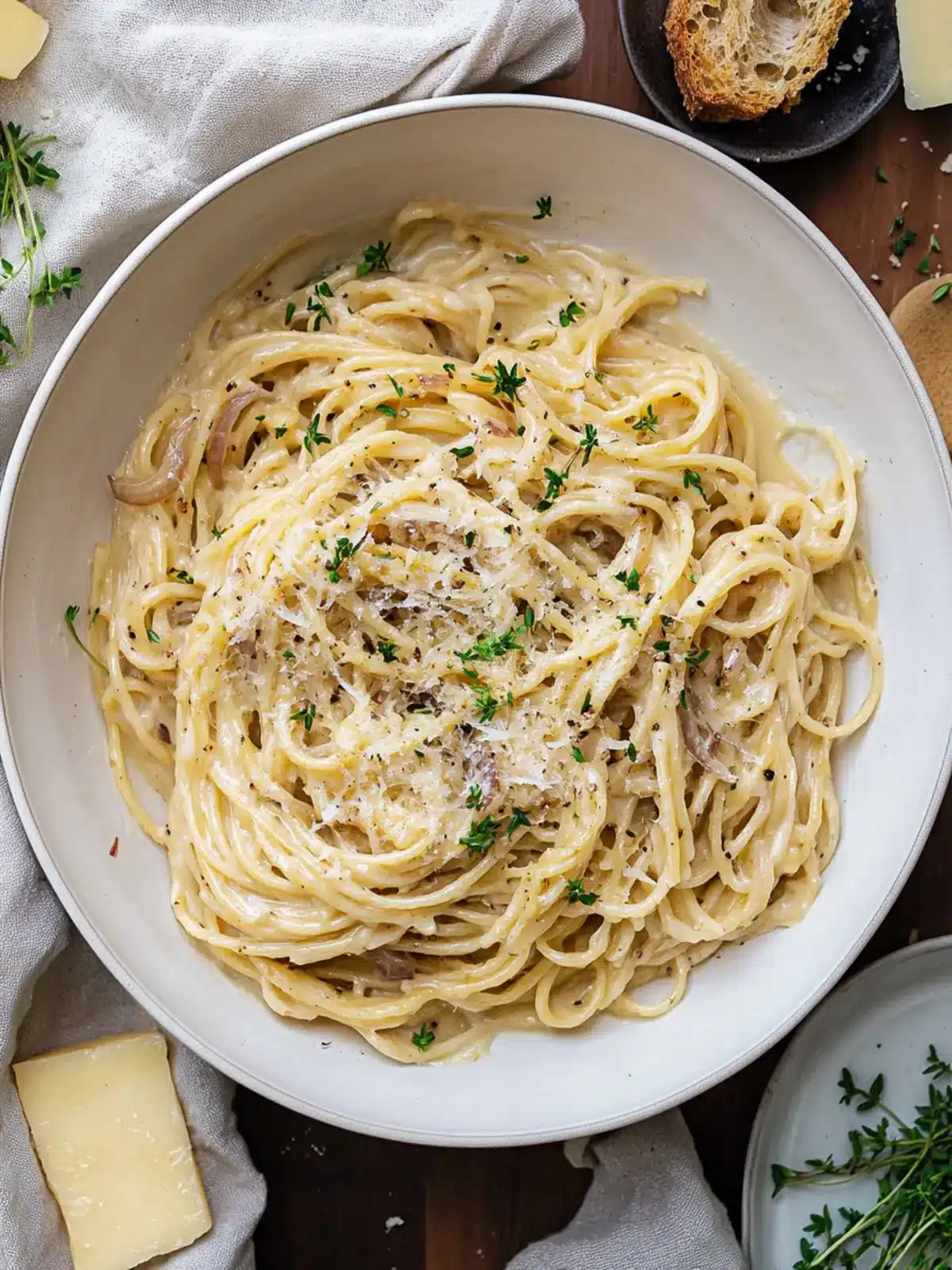 Creamy French Onion and Browned Butter Pasta Bliss 2 French Onion and Browned Butter Pasta