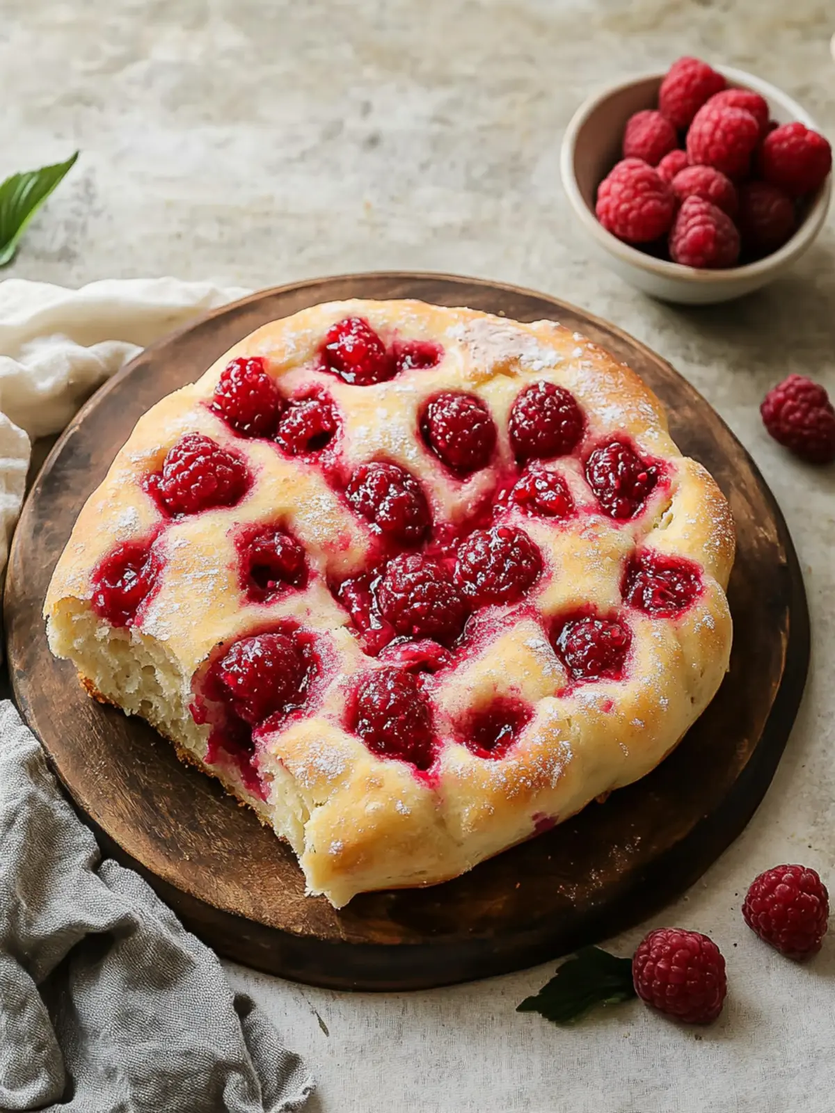 Raspberry Jam Focaccia – Your New Favorite Breakfast Treat 2 Raspberry Jam Focaccia
