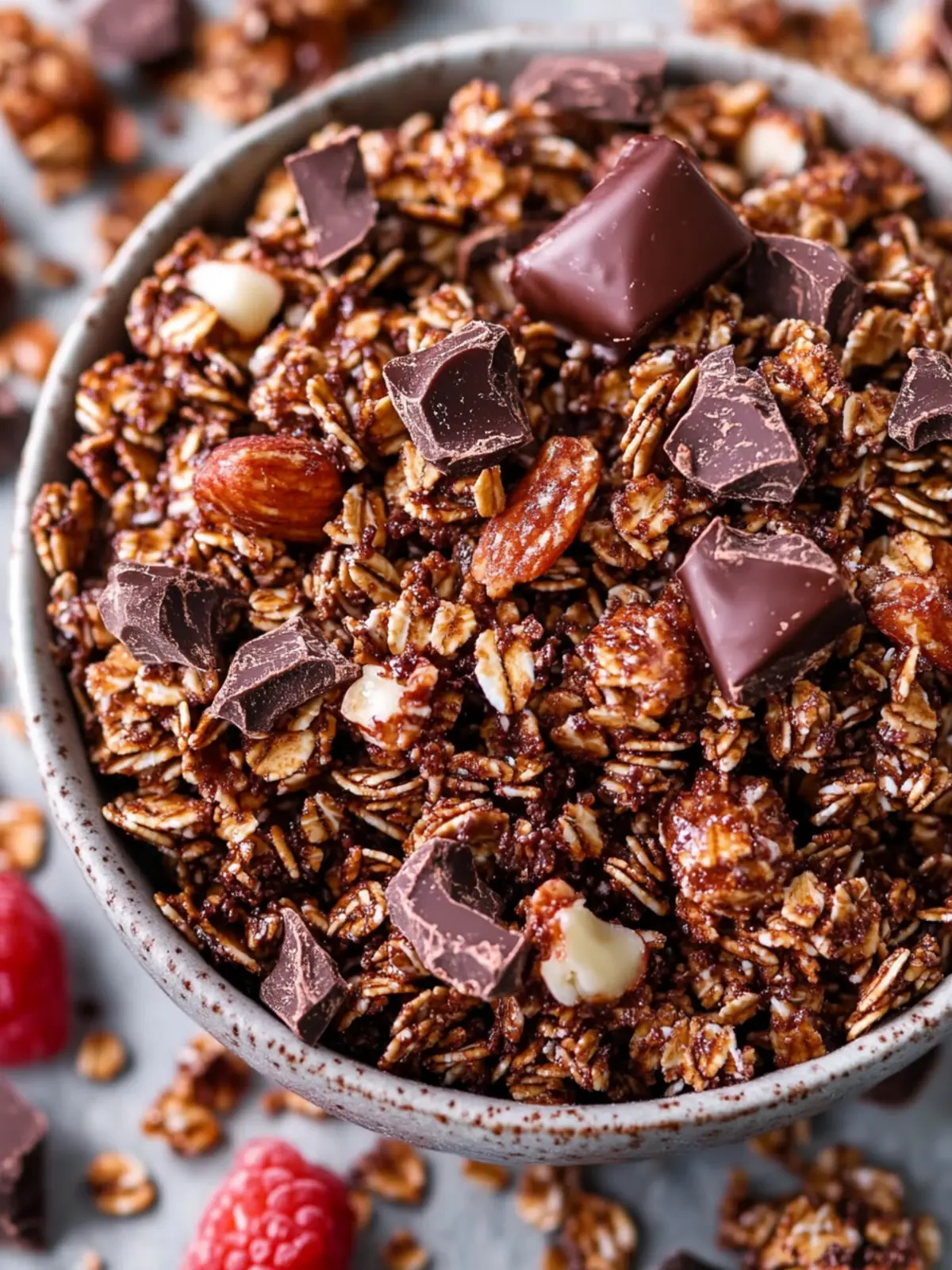 Delicious Double Chocolate Granola for Sweet Snacking Bliss 2 Double Chocolate Granola
