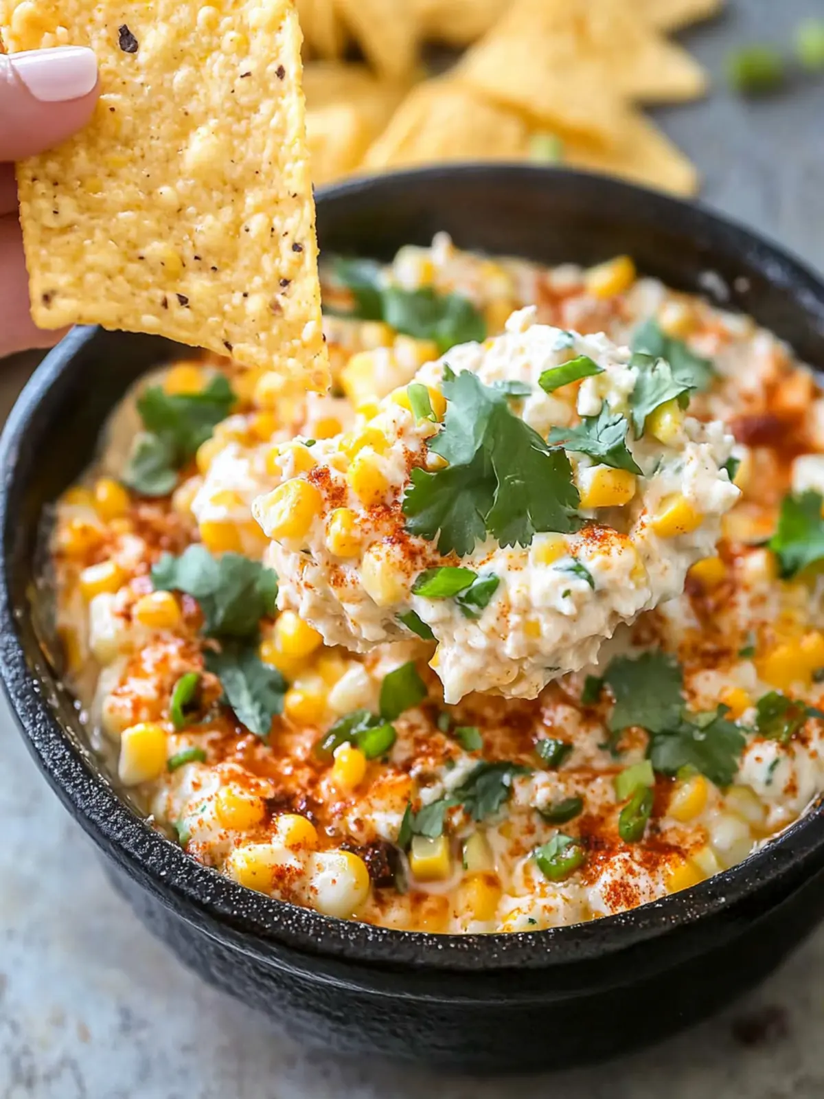 Slow Cooker Mexican Street Corn Dip