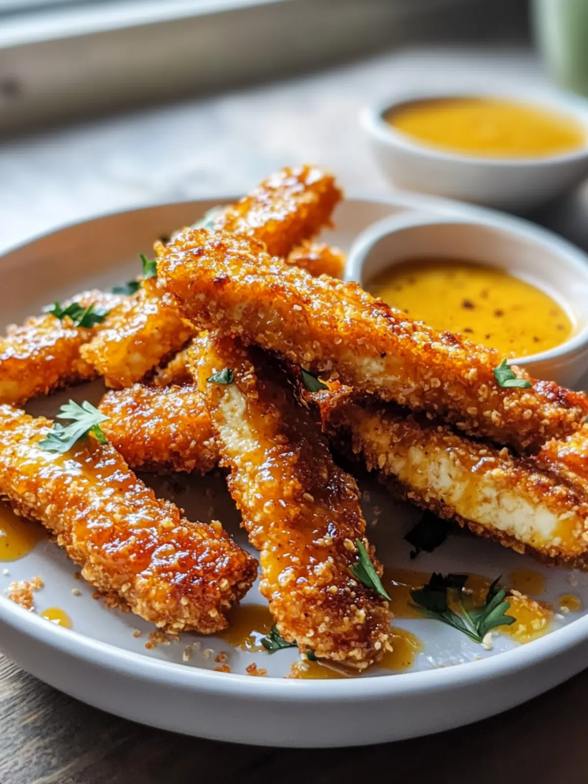 Honey Mustard Tofu Tenders