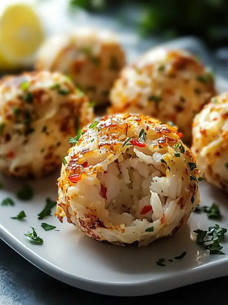 Crab Bombs Appetizer