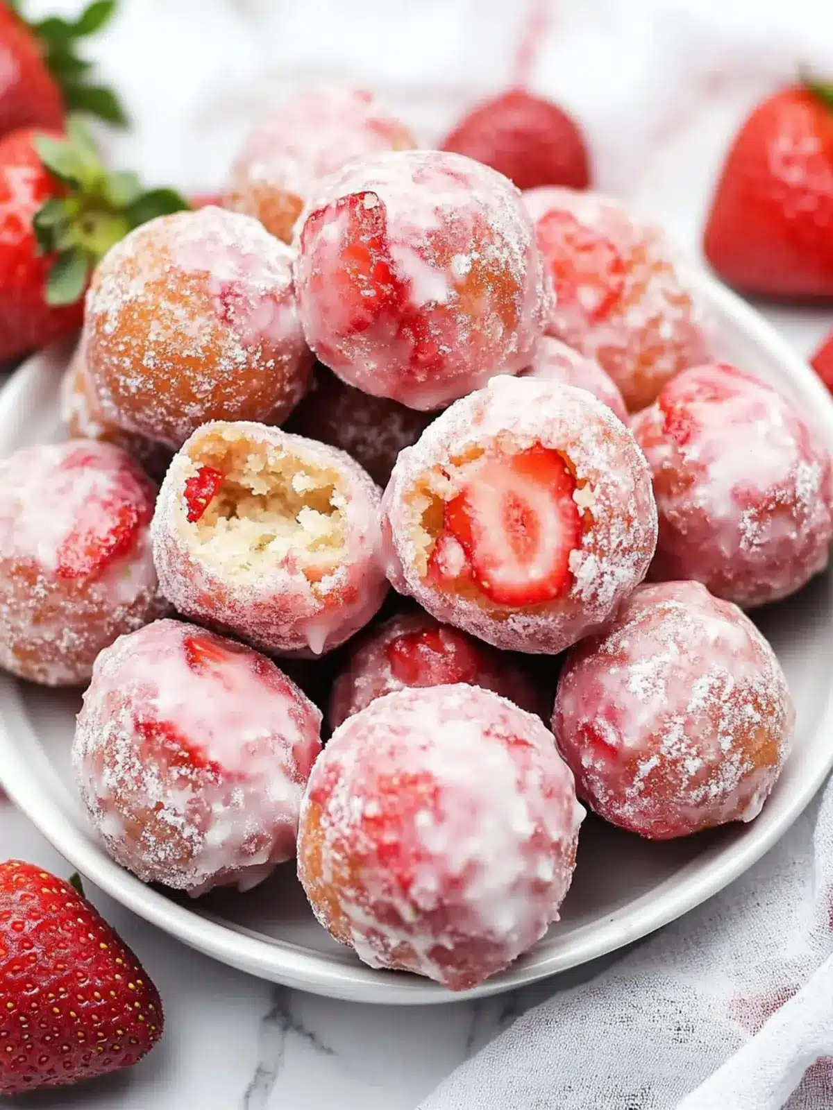 Delicious Strawberry Donut Hole Recipe You’ll Love to Bake 4 Strawberry Donut Hole Recipe