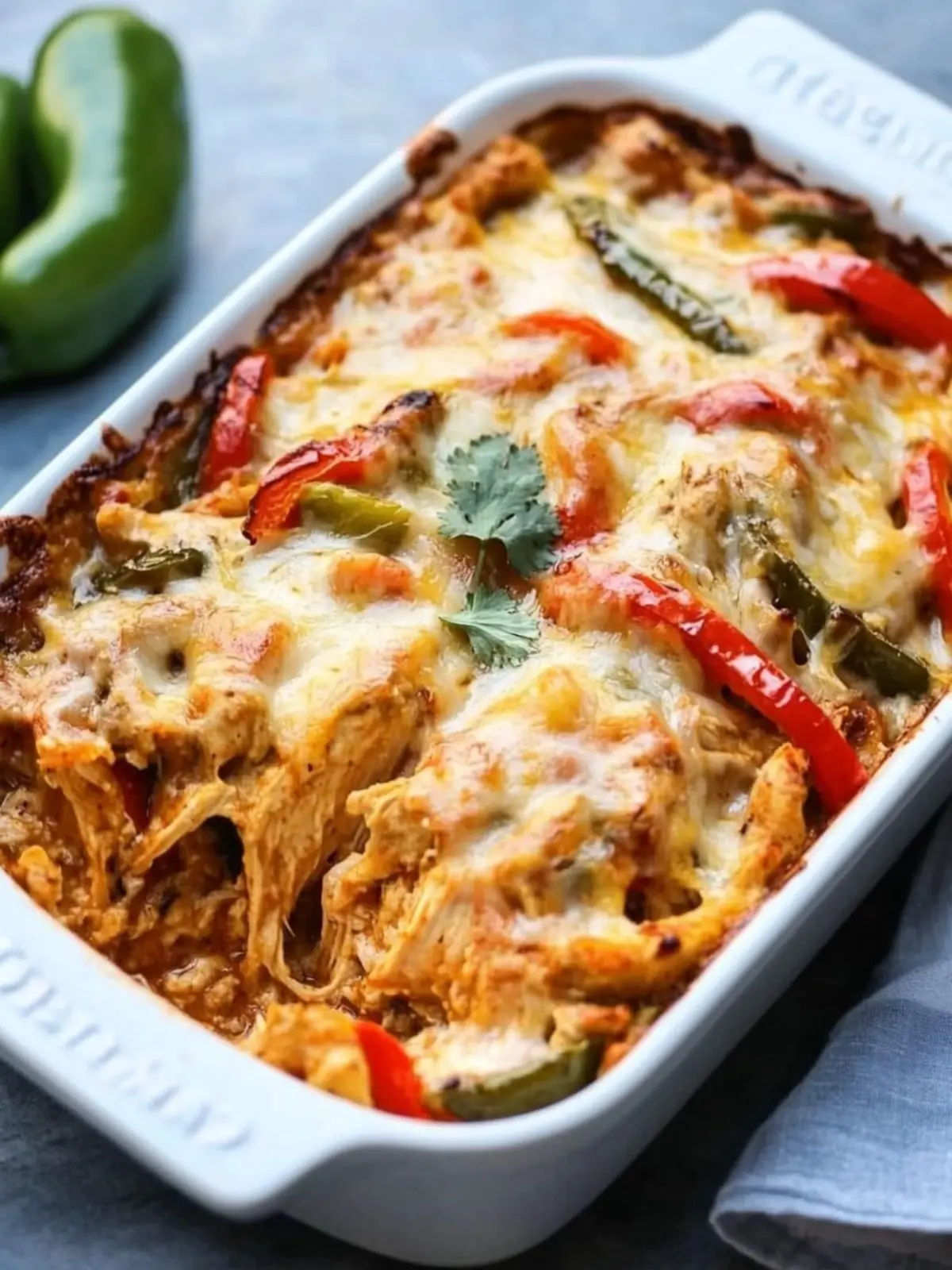Chicken Fajita Casserole
