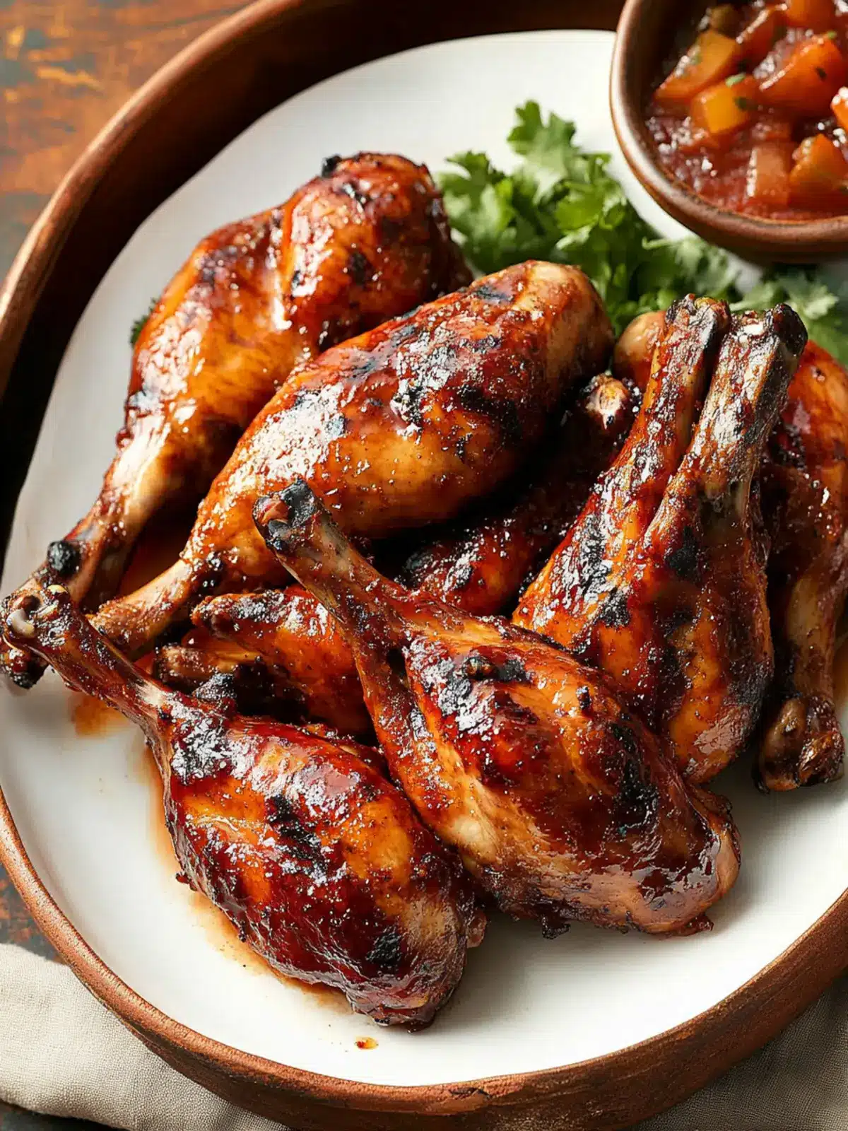 BBQ Quail Southwest Style