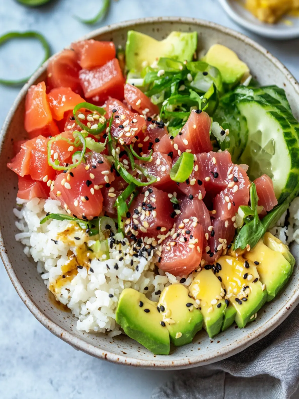 Delicious Tuna Poke Bowl Recipe You Can Make at Home 4 Tuna Poke Bowl