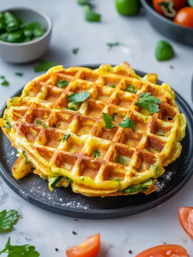Savory Veggie Chaffles