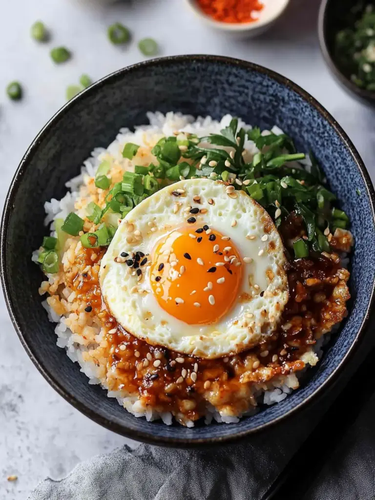 Gyeran Bap (Korean Egg Rice)