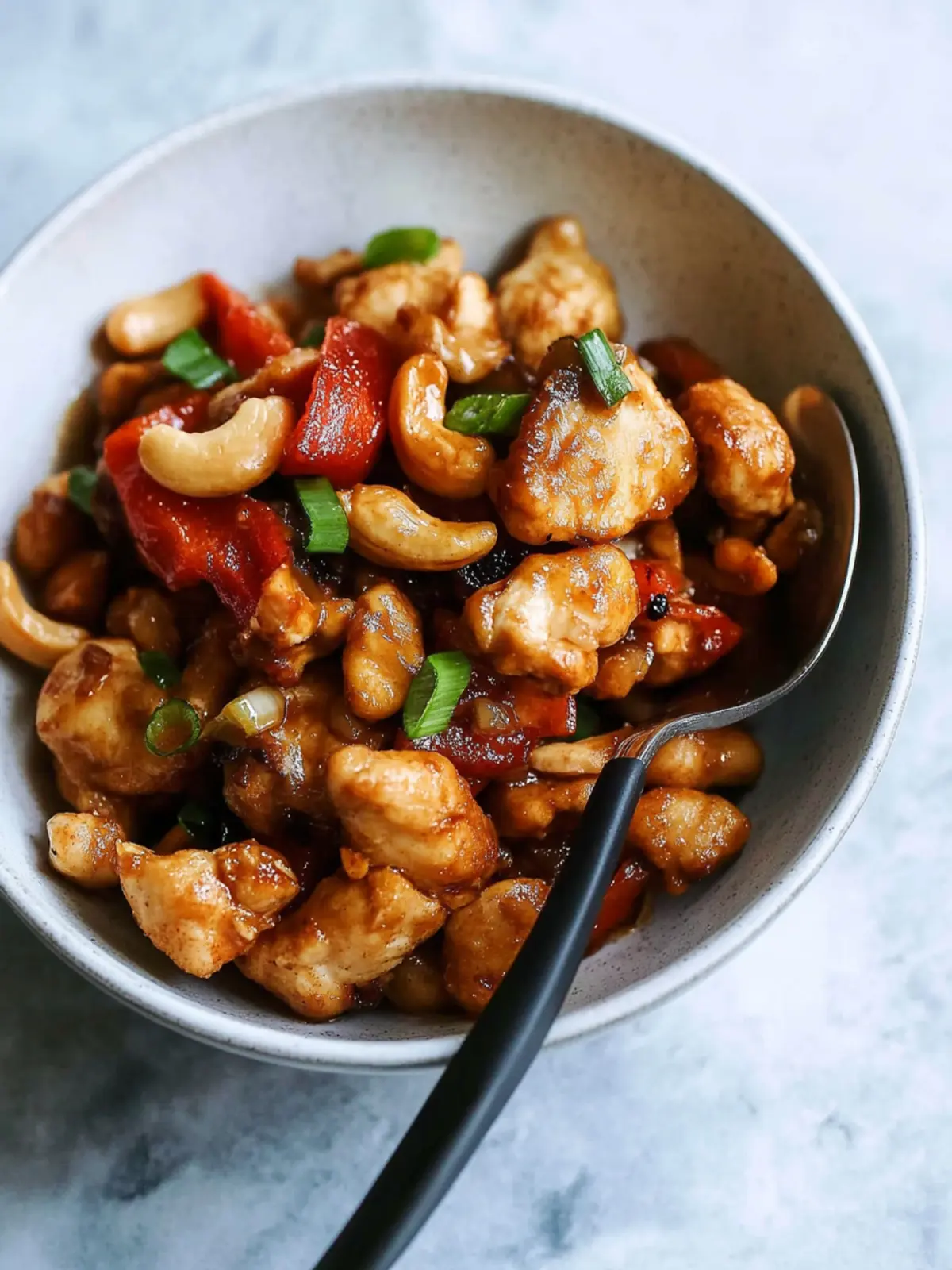 Slow Cooker Cashew Chicken
