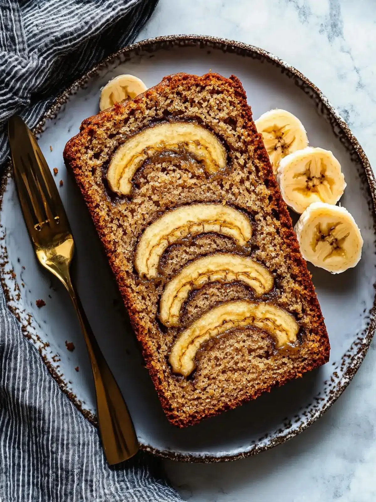 Biscoff Banana Bread