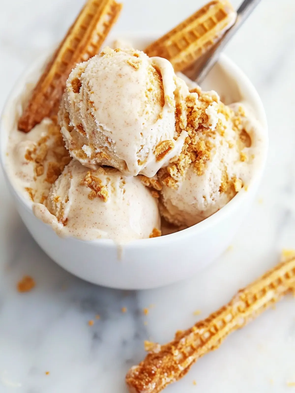 Irresistible No-Churn Churro Ice Cream You Can Make at Home 3 No-Churn Churro Ice Cream