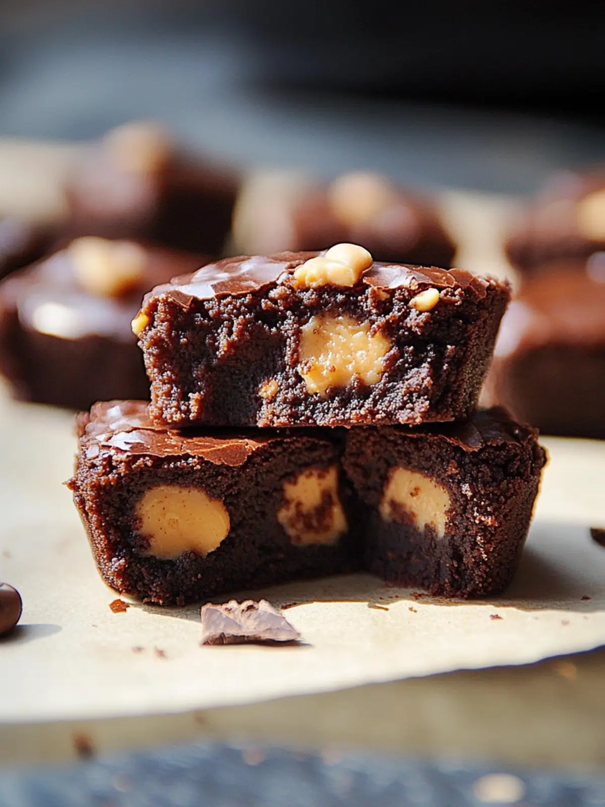 Chocolate Peanut Butter Brownie
