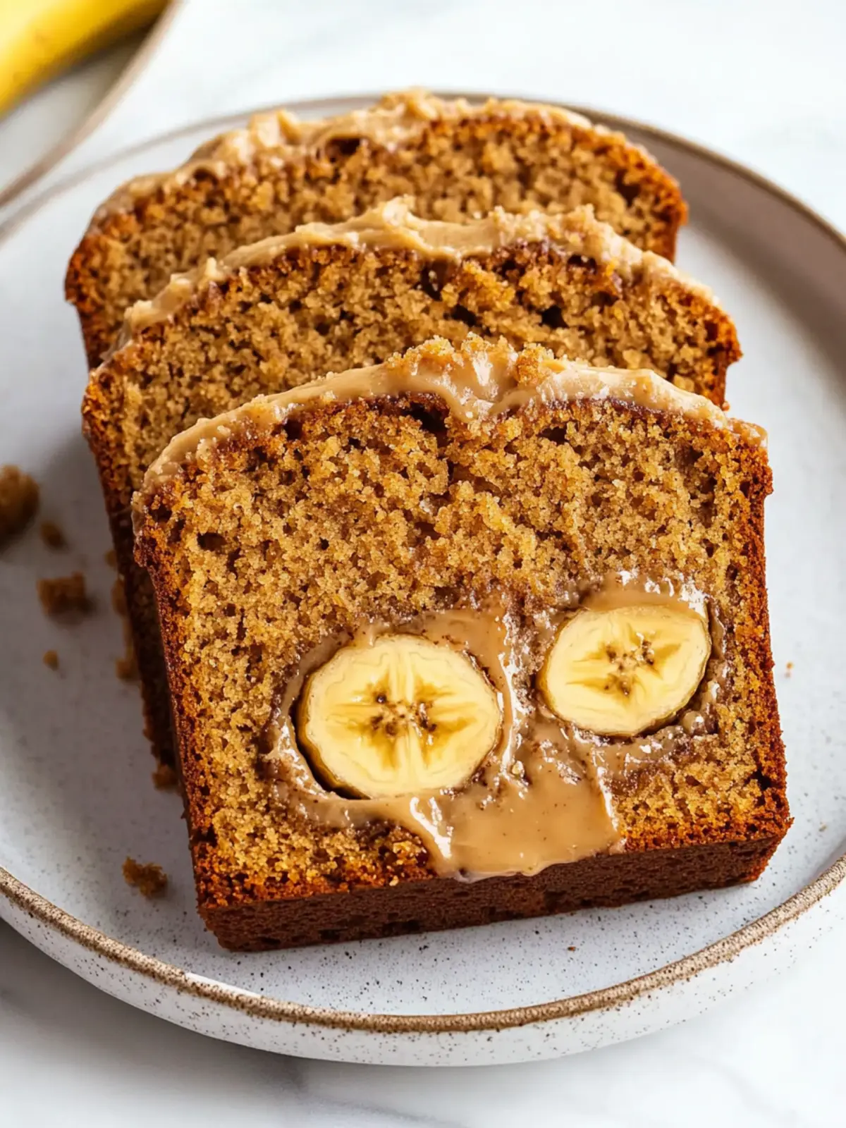 Biscoff Banana Bread