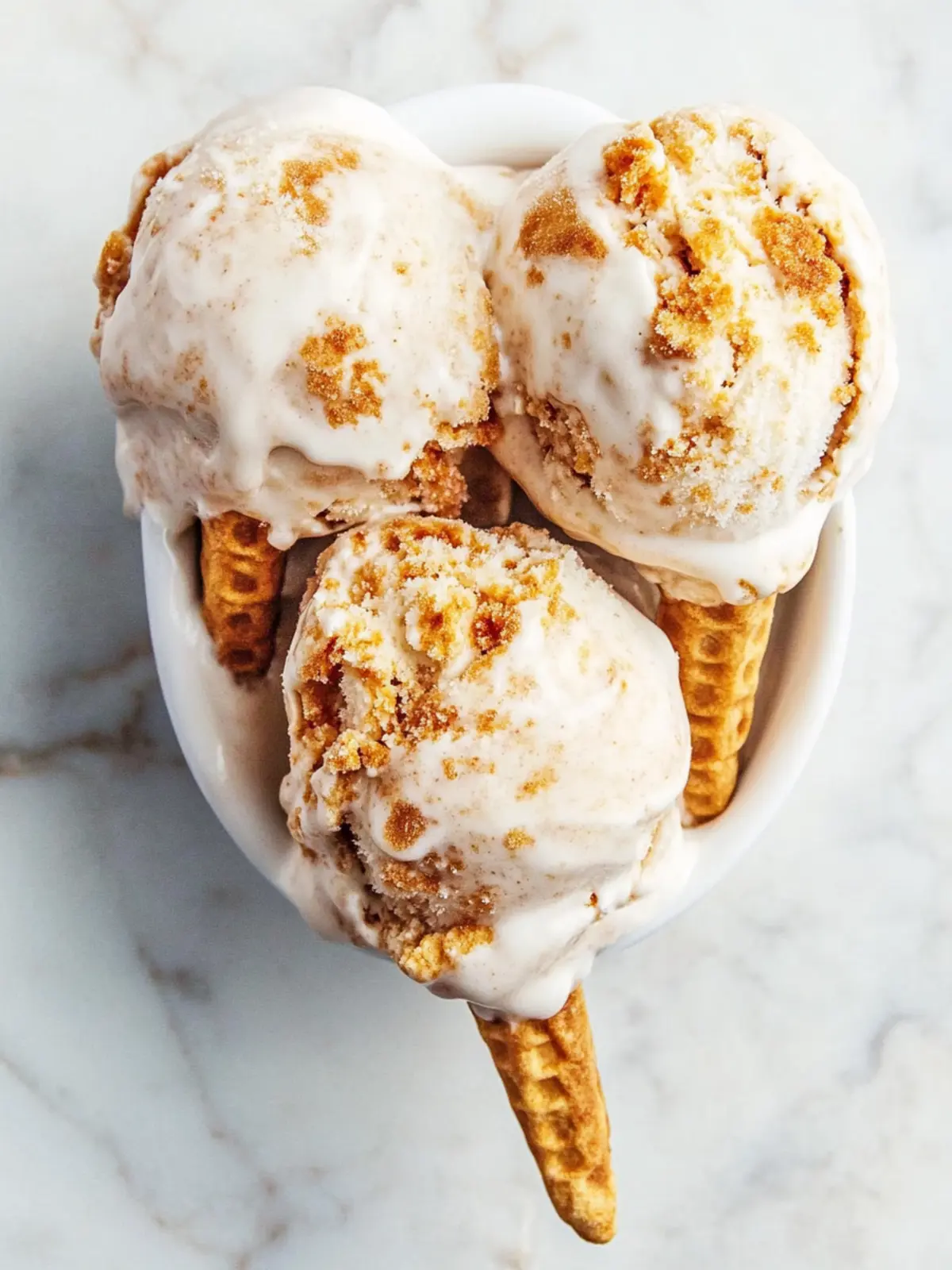 No-Churn Churro Ice Cream