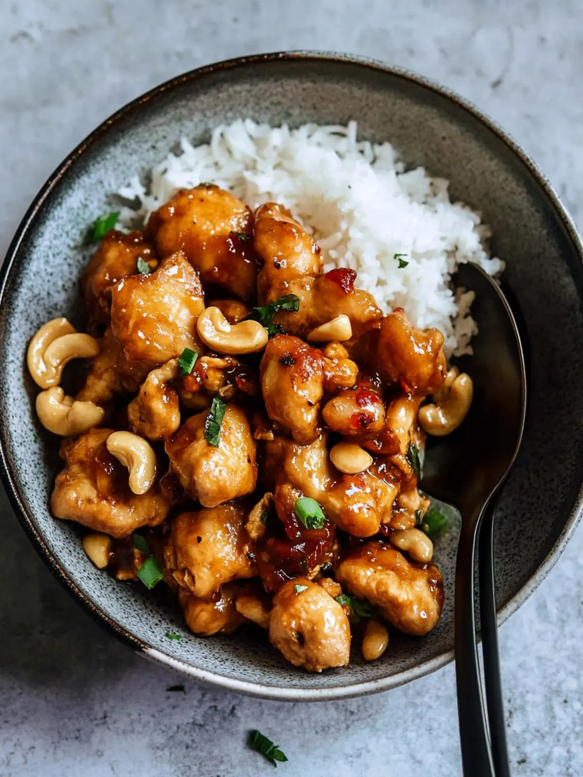 Slow Cooker Cashew Chicken