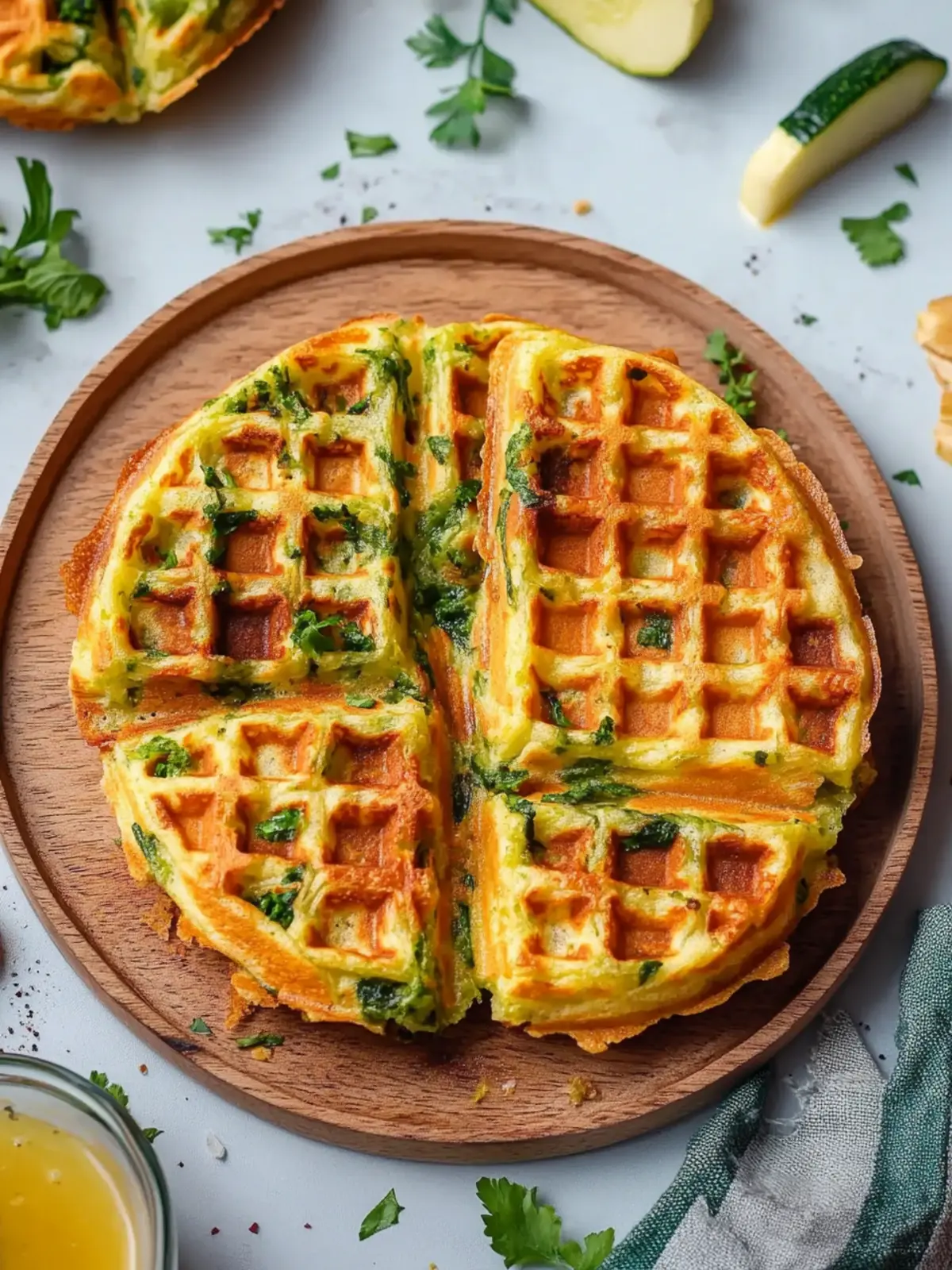 Savory Veggie Chaffles