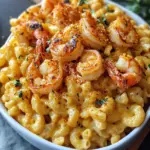 Cajun Shrimp and Crab Mac and Cheese