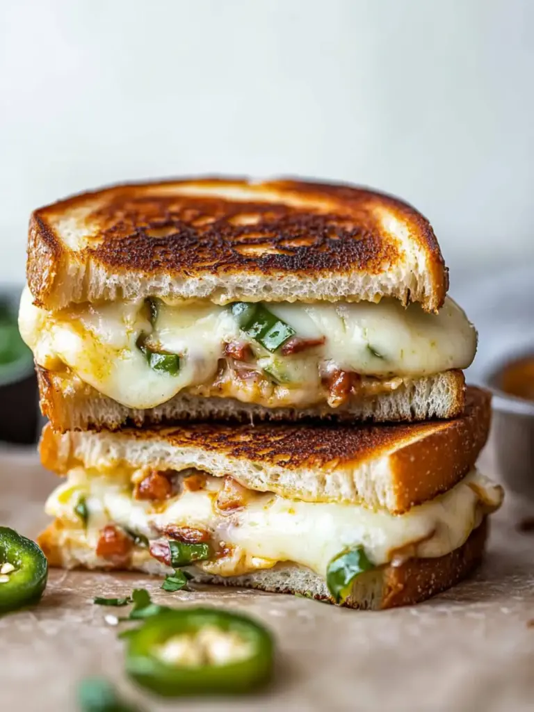 Jalapeño Popper Grilled Cheese