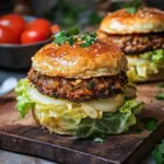 Easy Oven-Baked Cabbage Burgers