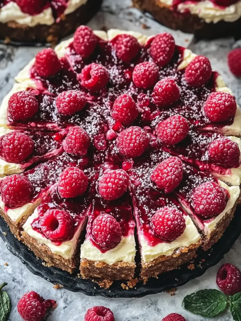Chocolate Raspberry Cheesecake