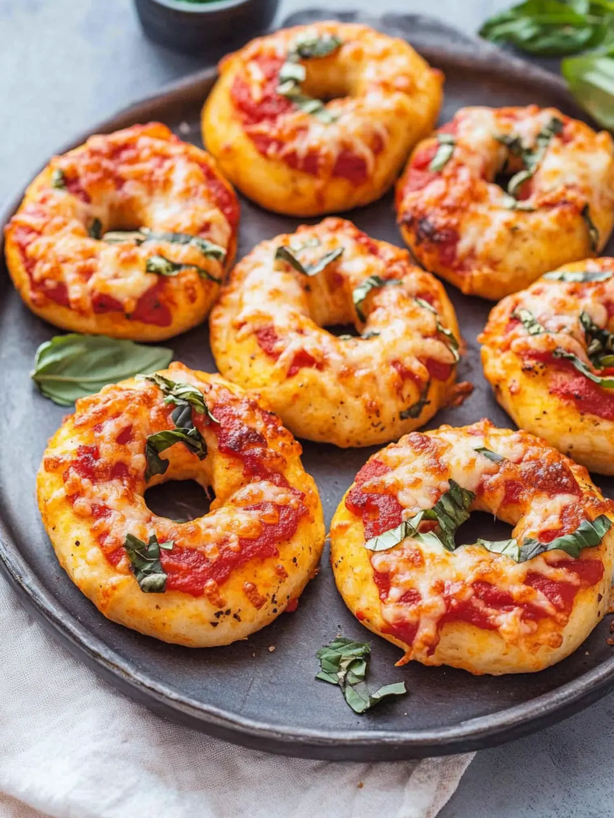 Low Carb Keto Pizza Bagels