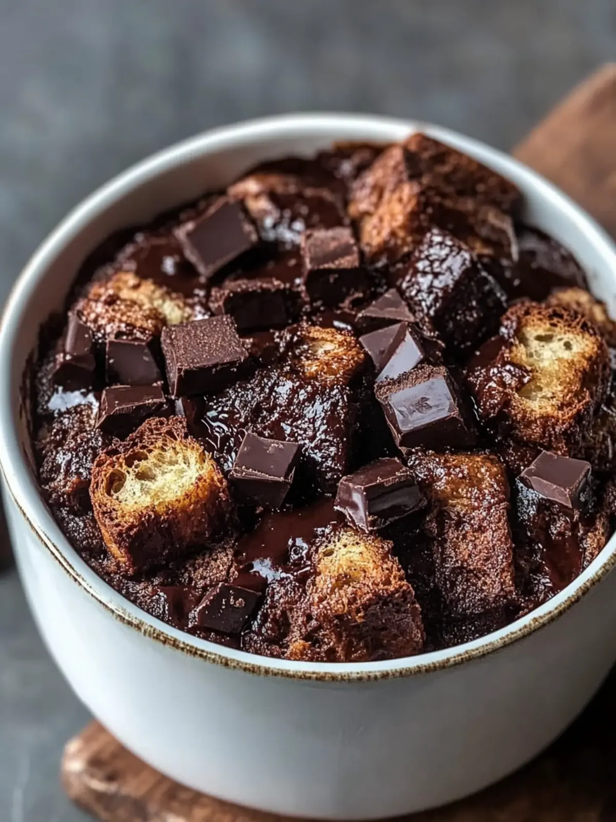 Chocolate Bread Pudding