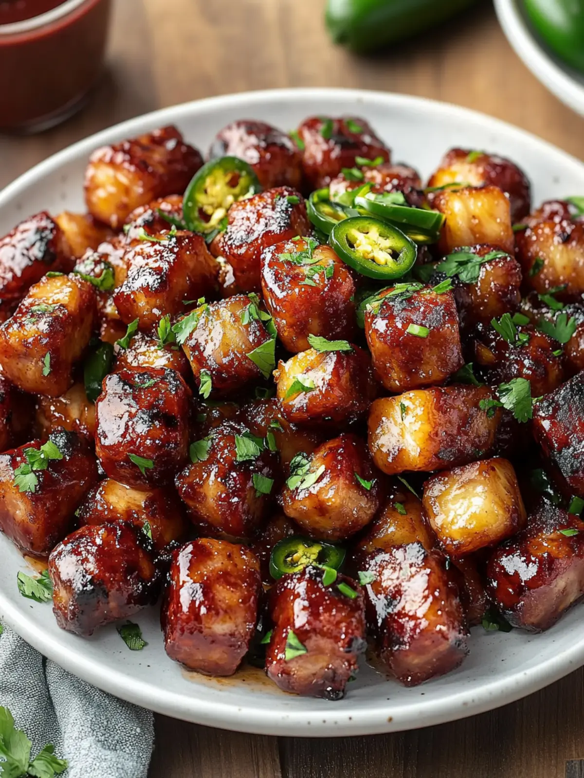 Pineapple Jalapeño Mississippi Lil Smokies Bites for Easy Snacking 4 Pineapple Jalapeño Mississippi Lil Smokies Bites