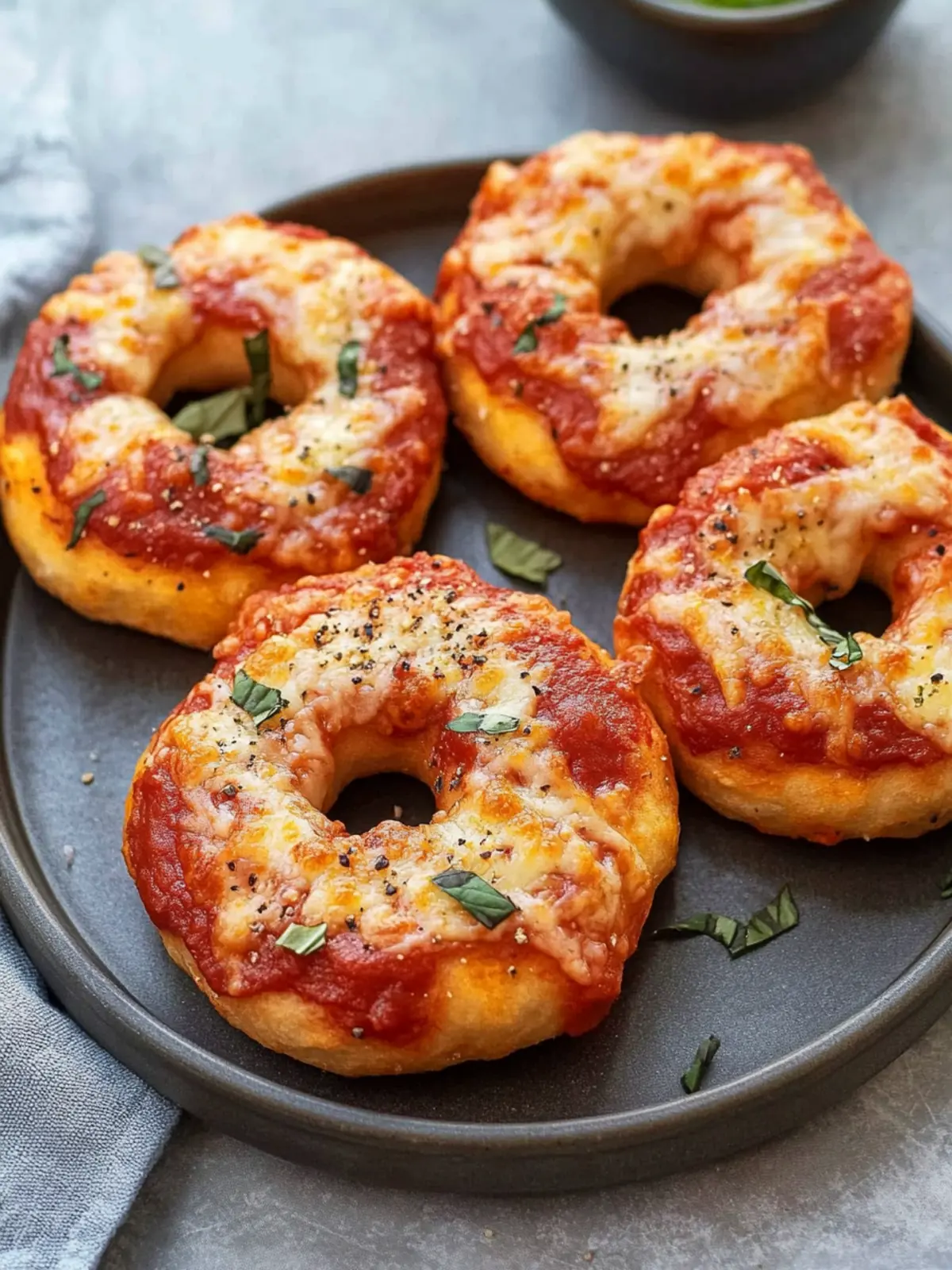 Low Carb Keto Pizza Bagels