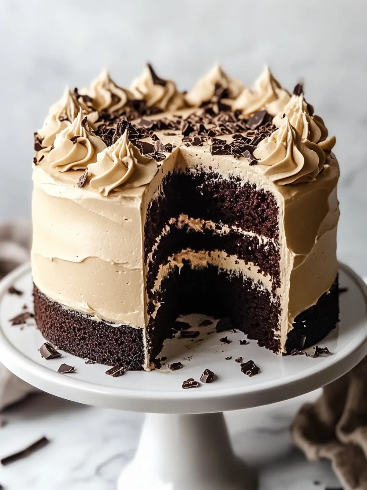 Decadent Guinness Chocolate Cake with Irish Buttercream Bliss