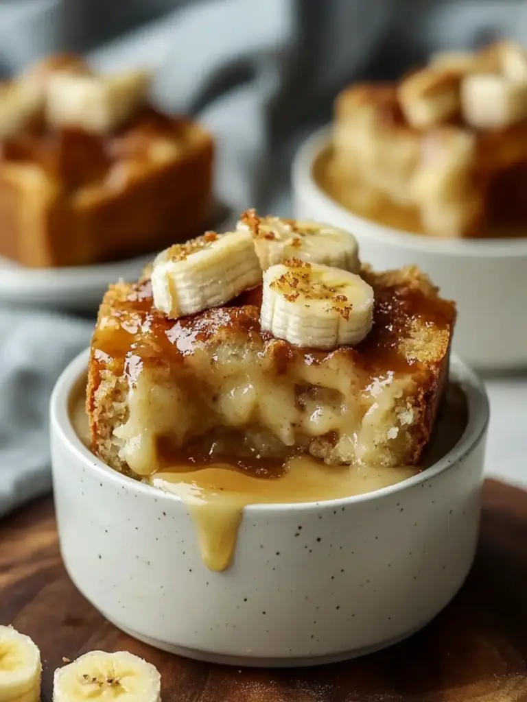 Tasty Banana Bread Pudding