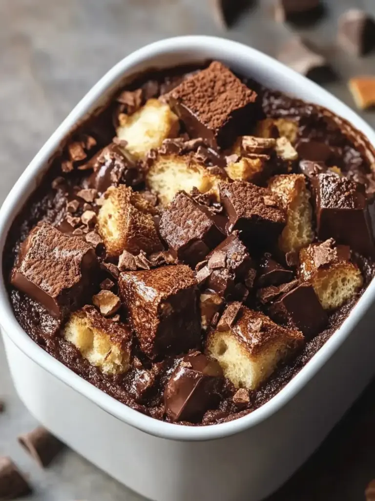 Chocolate Bread Pudding