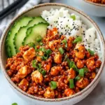 20-Minute Protein Firecracker Ground Chicken Bowls