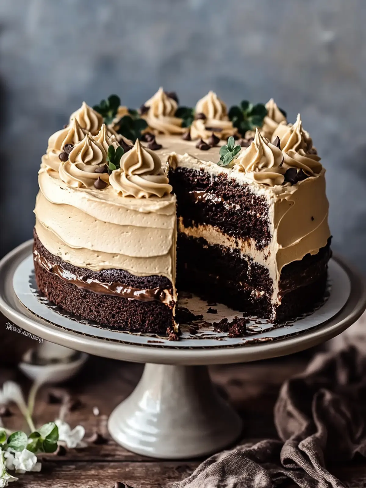 Decadent Guinness Chocolate Cake with Irish Buttercream Bliss