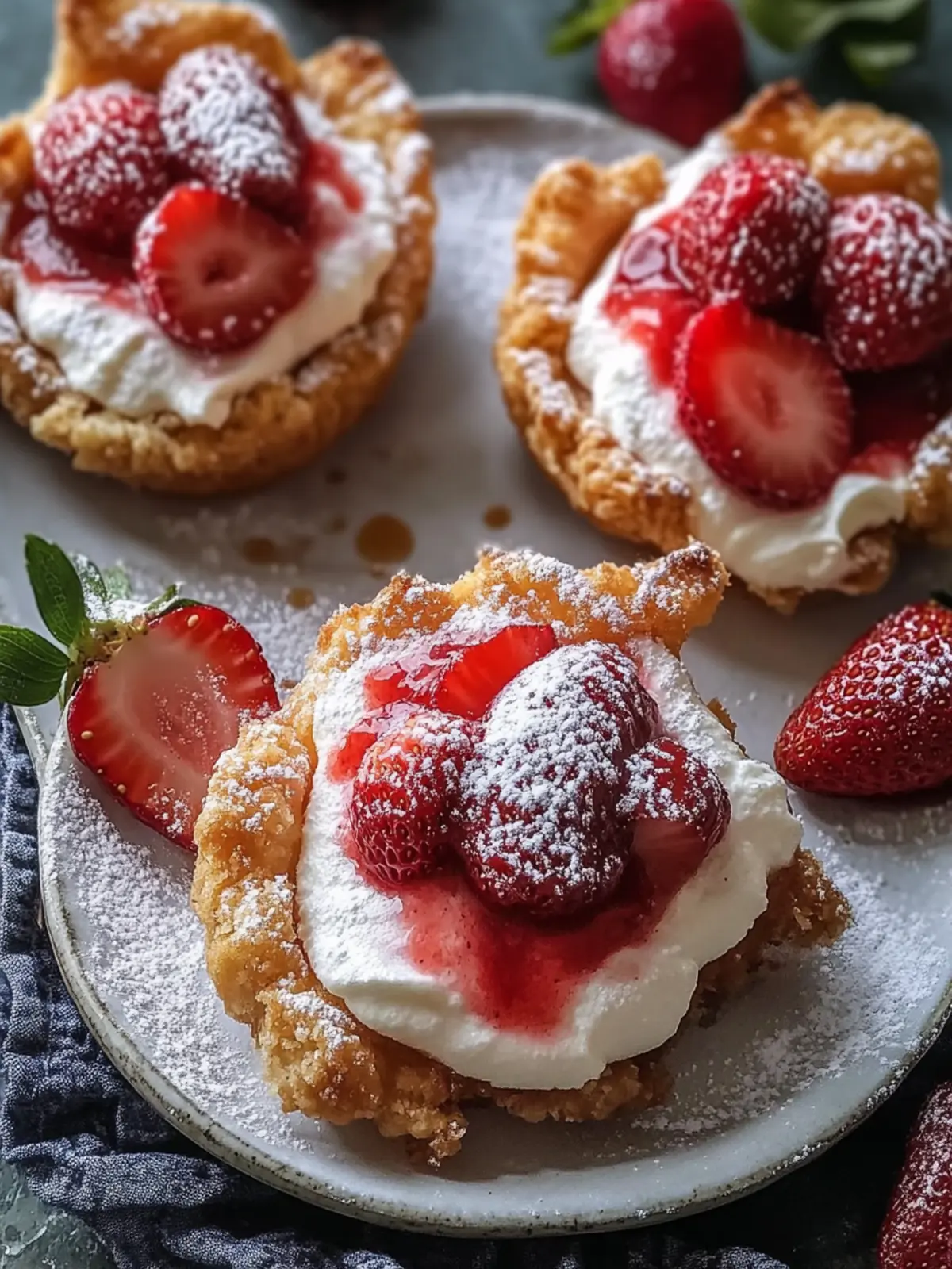 Irresistibly Crunchy Deep Fried Strawberry Cheesecake Pies 4 Deep Fried Strawberry Cheesecake Pies