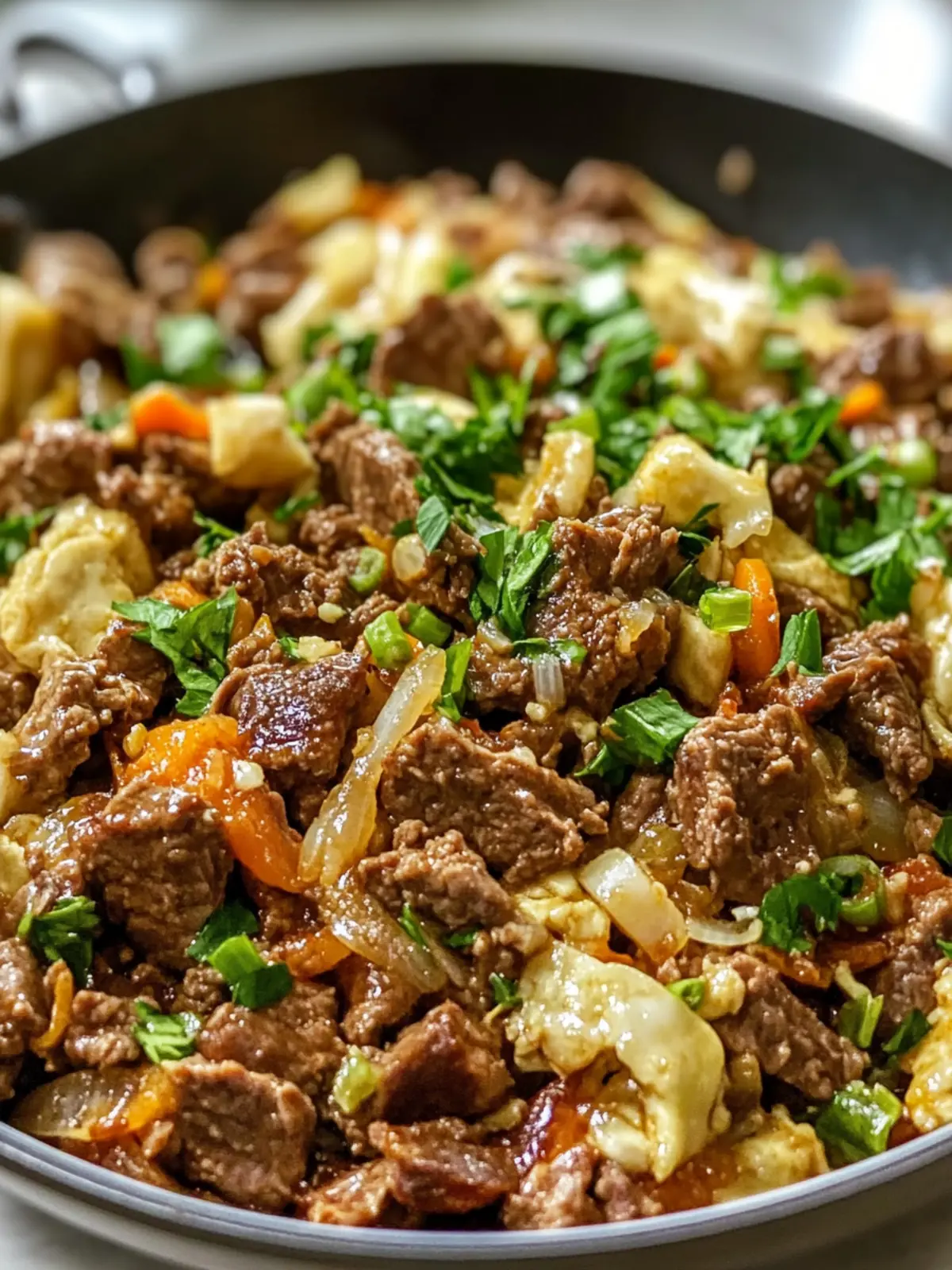 Quick Keto Beef Skillet
