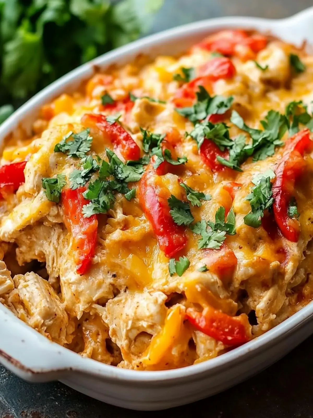 Easy Chicken Fajita Casserole for Cozy Weeknight Dinners 2 Chicken Fajita Casserole