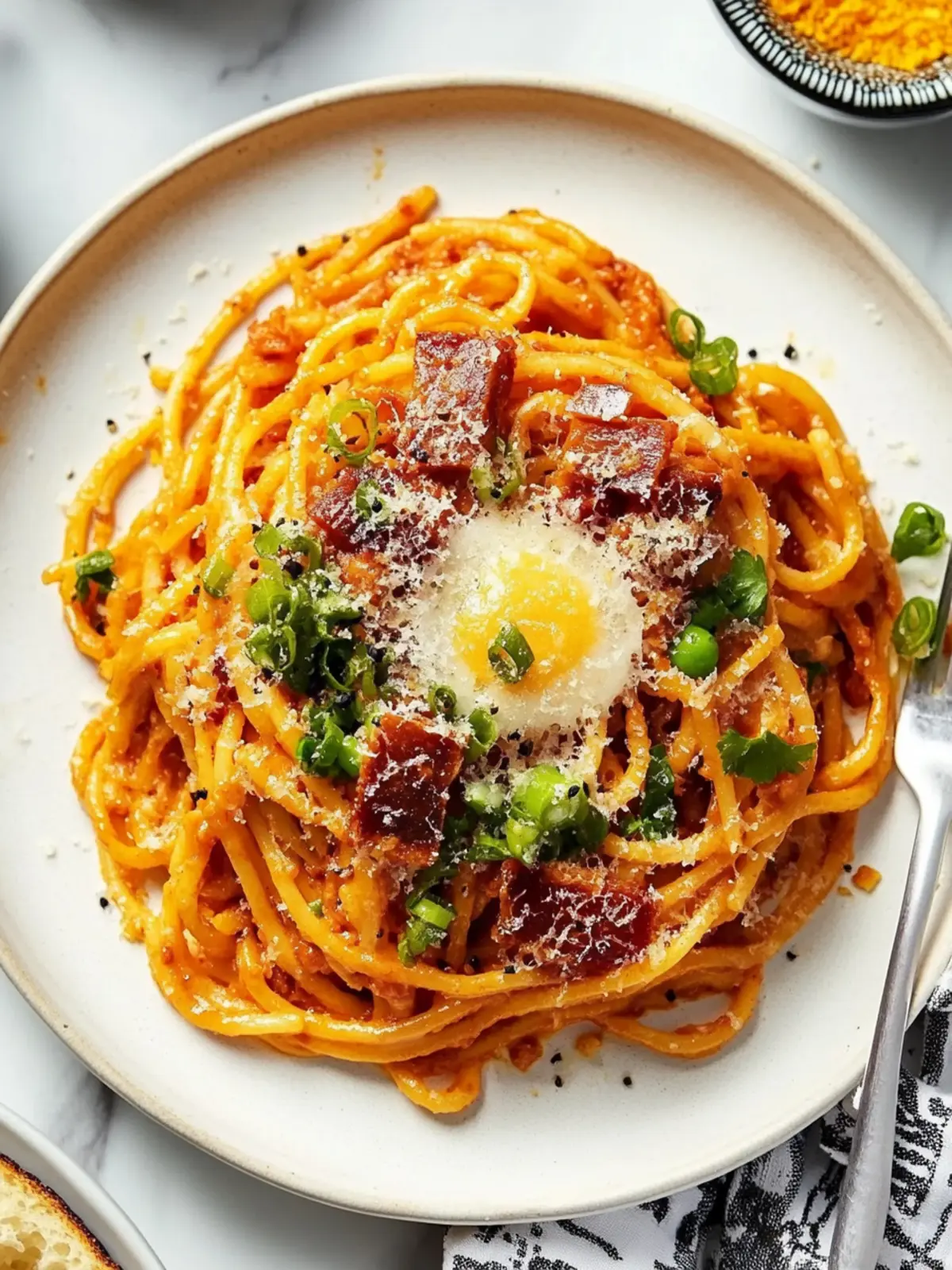 Gochujang Carbonara