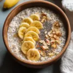 Maple Cinnamon Overnight Oats With Chia Seeds