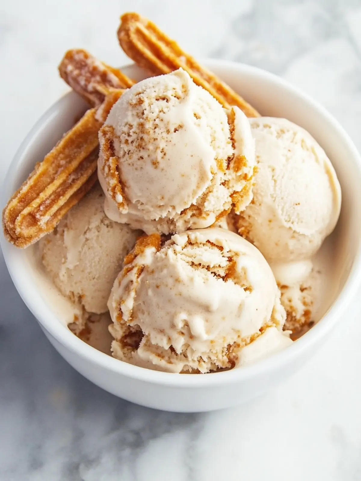 Irresistible No-Churn Churro Ice Cream You Can Make at Home 2 No-Churn Churro Ice Cream